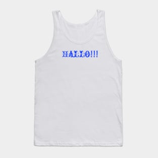 Hallo Tank Top